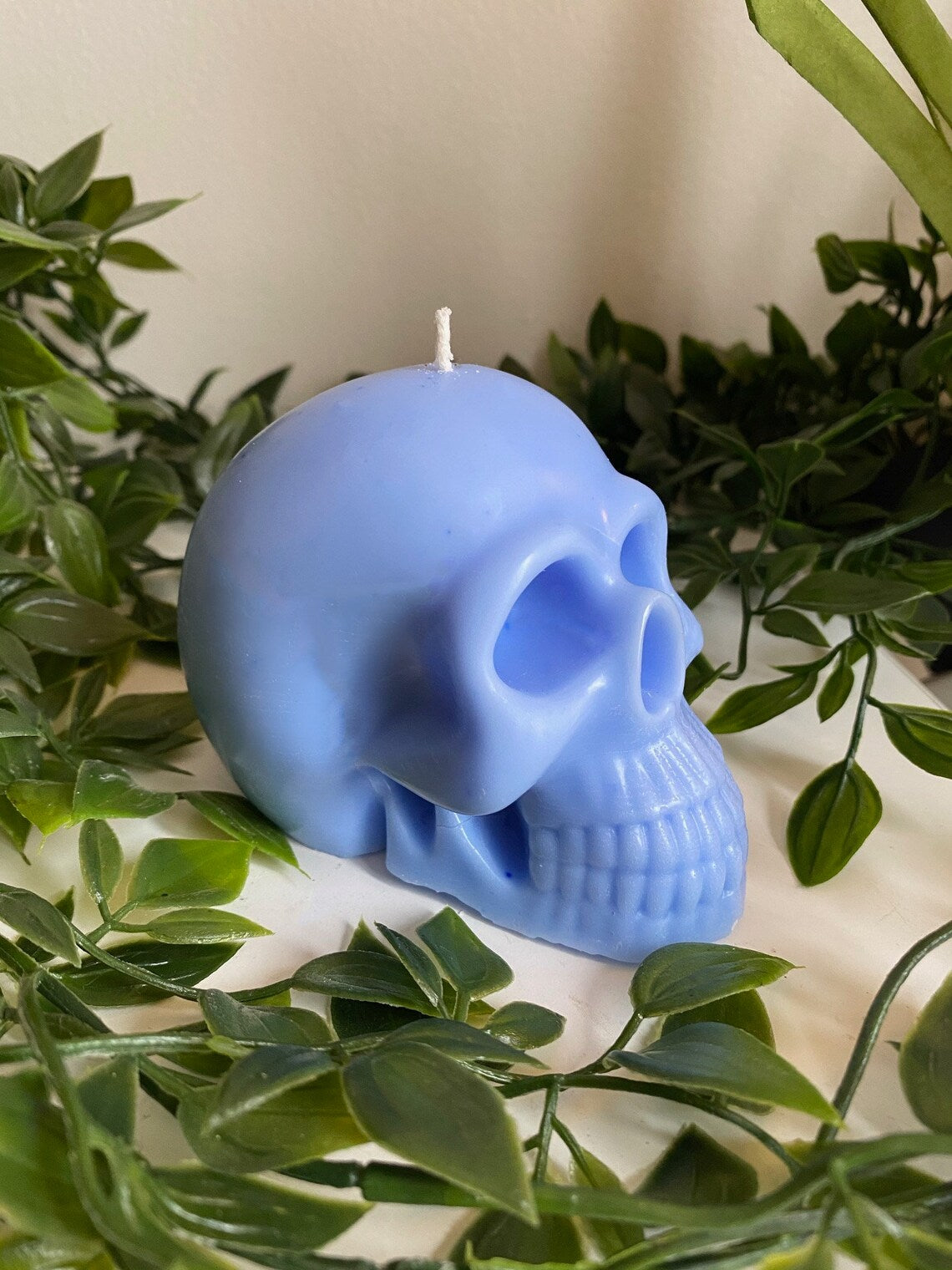 Skull Shaped Soy Wax Blend Candle