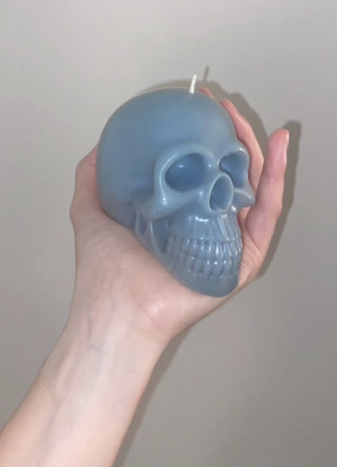 Skull Shaped Soy Wax Blend Candle