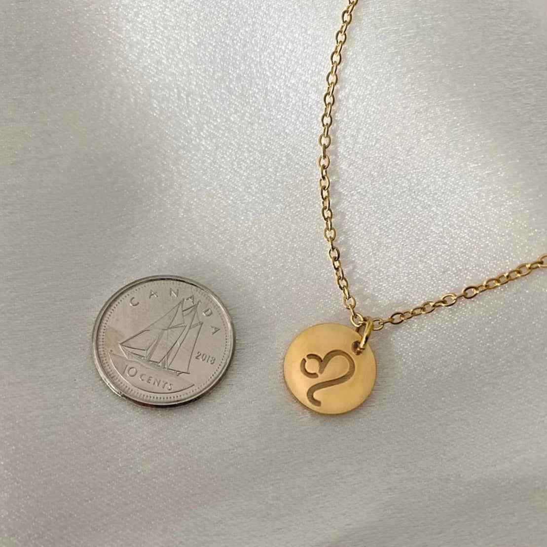 18" Gold Zodiac Necklace