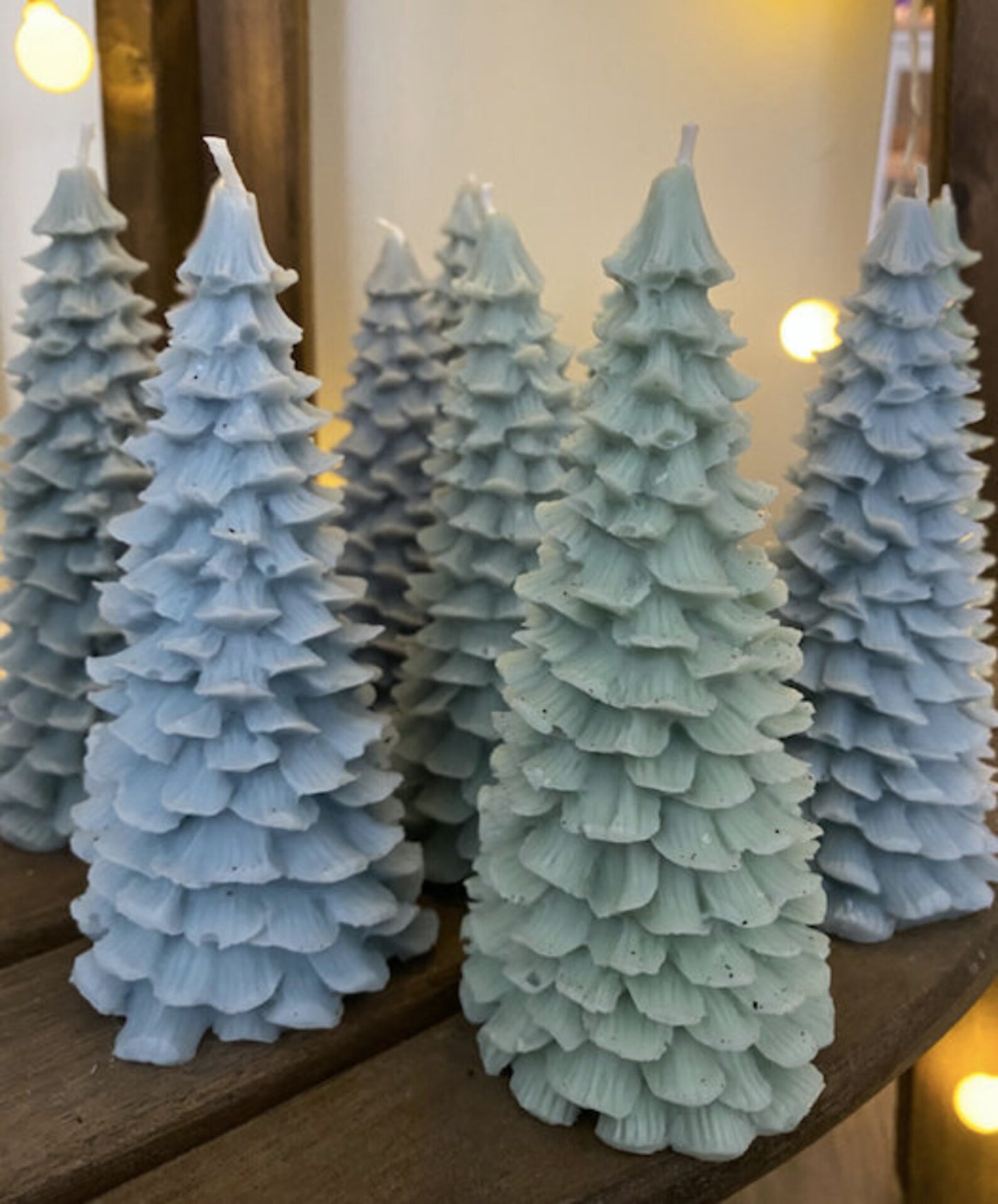 Pine Tree Shaped Soy Wax Blend Candle