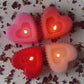 Heart Shaped Soy Wax Blend Candles