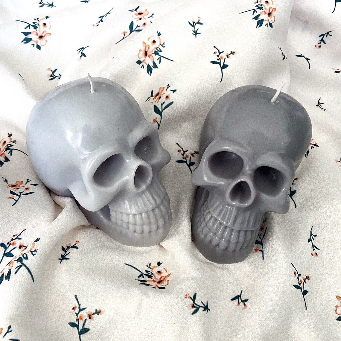 Skull Shaped Soy Wax Blend Candle