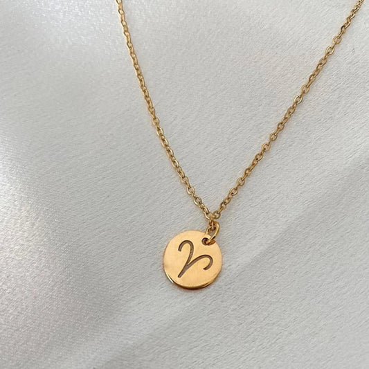 18" Gold Zodiac Necklace