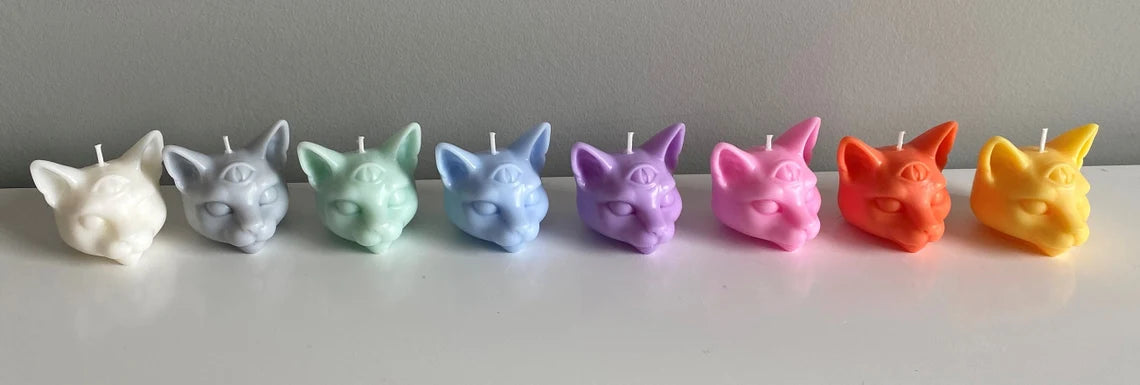 3-Eyed Cat Soy Wax Blend Candle